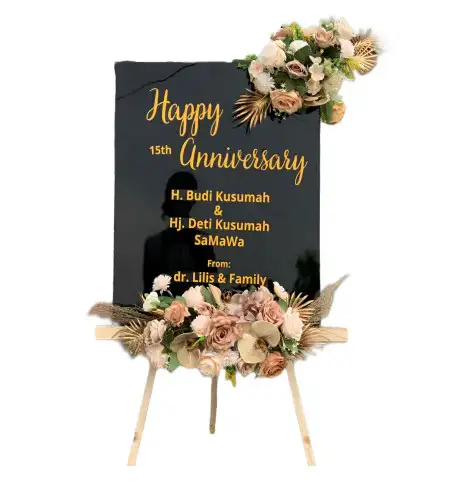 Papan Bunga Akrilik Lae Oram